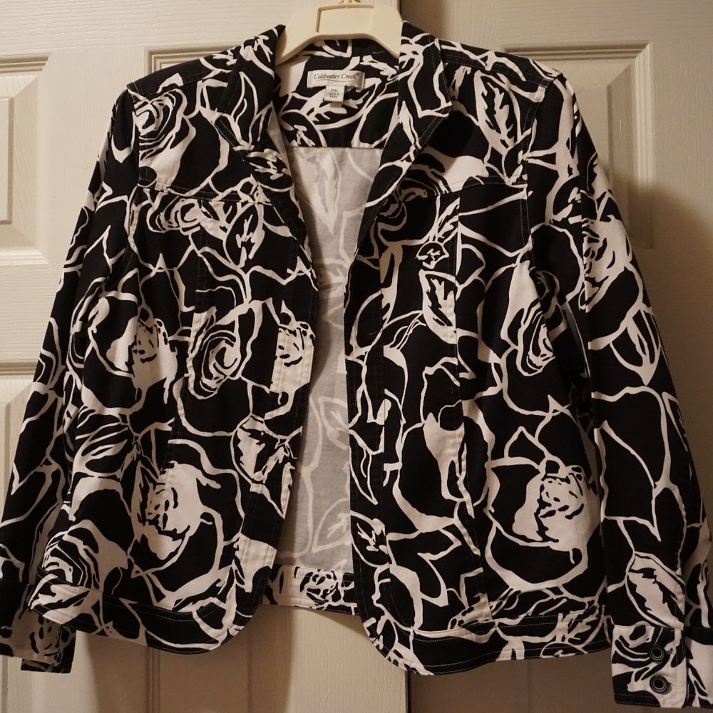 Coldwater Creek Open Blazer
